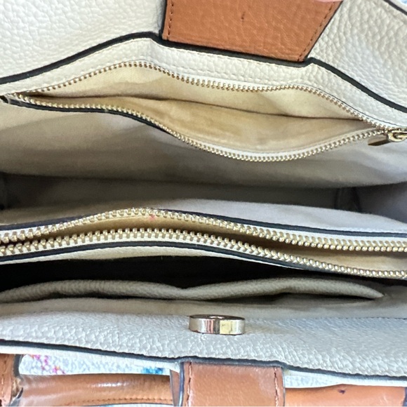 Sam Edelman - black and cream color block bag - Picture 7 of 14